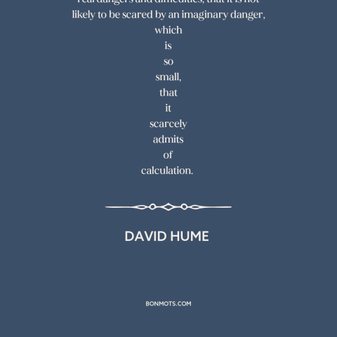 A quote by David Hume about profit motive: “Avarice, the spur of industry, is so obstinate a passion, and works its way…”