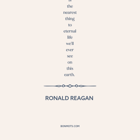 A quote by Ronald Reagan about big government: “No government ever voluntarily reduces itself in size. So governments'…”