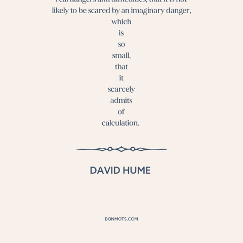 A quote by David Hume about profit motive: “Avarice, the spur of industry, is so obstinate a passion, and works its way…”